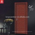 Puerta de madera simple con puerta de madera PVC Puerta de madera revestida con PVC inter